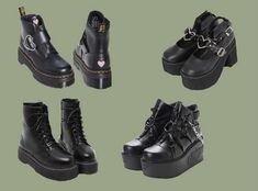 Shoes, Alternative, Fashion, Boots, Biker, Biker Boot