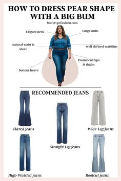 Pear-shaped women typically have more curves on their lower body, resulting in a bigger bum and wider hips. The key to flattering this shape is to add volume to the top half through your clothing choices, ensuring overall balance. Let's start by understanding your unique body features.