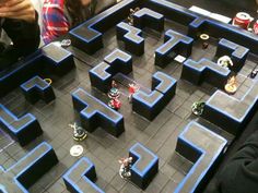 Play testing my new Pac Man inspired Heroclix map. Games, Play, Board Games, Design, Nerf Party, Pac Man, Game Design, Gaming Center, Arcade Games