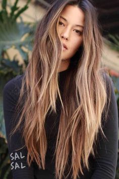 Long Haircuts With Layers For Every Type Of Texture ★ Long Layered Hair Hair Trends, Brunette Hair, Long Thick Hair, Haar, Long Length Hair, Cortes De Cabello Corto, Capelli