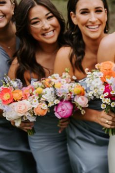 Colorful Wildflowers Popped At This Modern Colorado Barn Wedding | Visit Denver | See The full wedding on Wedding Chicks Pop, Denver, Colorado, Dream Wedding, Wedding Modern