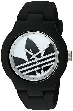 adidas Women's 'Aberdeen' Quartz Plastic and Silicone Automatic Watch, Color:Black (Model: ADH3119) * Click on the watch for additional details. Luxury Watches, Michael Kors Watch, Adidas Watch, Adidas Women, Adidas, Best Watches For Men, Adidas Outfit, Popular Watches, Luxury Watches For Men