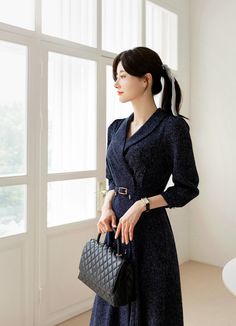 A dress that can create a feminine atmosphere and elegant at the same time! This tweed dress is great for wearing from spring to fall. You can wear it for going out at night, for special occasions like parties or just going out every day. ✔️All Measurements are taken with clothes lying flat. ✔️The color of the clothes may vary slightly from the actual color depending on the resolution of your monitor. ✔️Wrinkles may occur during the shipping process. After receiving your clothing, you can wear i Dresses, Design, Wardrobes, Outfits, Parties, Dress Clothes For Women, Dress Outfits, Dress, Dress Fits