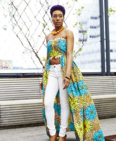 Butterfly Dress Side view Summer, African Print Dress, Ghanaian Fashion, African Shirts, Ghana Fashion