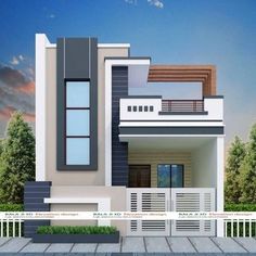 this is an image of a modern style house
