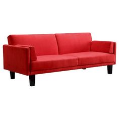 Metro Futon Sofa Bed - Red Architecture, Small Sleeper Sofa, Futon Sets, Futon Bed, Sofa Couch