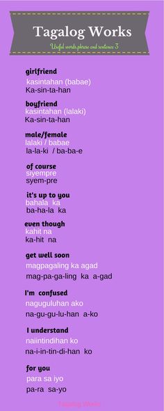 Word Families, Tagalog Words, Filipino Words, Filipino Quotes, Tagalog, Words, Languages Online, Phrase, Learn English Words