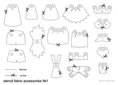the instructions for how to make a paper doll