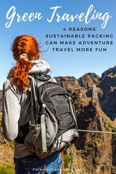 Sustainable packing allows you to reduce the negative environmental impact that you can incur while traveling. Read on to learn four reasons why sustainable packing makes adventure travel more fun, and the tips to do it! #sustainable #zerowaste #greentraveling #ecofriendly #ecotourism #sustainablepacking Packing Tips, Travel Packing, Eco Friendly Travel, Travel Gear, Eco Travel, Ethical Travel, Packing List, Travel Guides