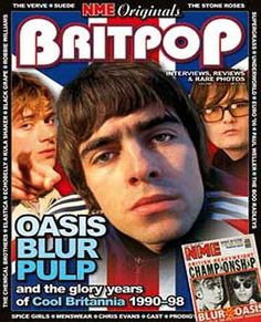 a magazine cover with an image of the band's head on top of it