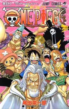 one piece magazine cover with many characters
