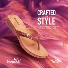 Presenting the fabulously stylish and youthful limited-edition premium handcrafted footwear from Walkaroo!  #Walkaroo #BeRestless #HandCraftedFashion Loafer Shoes, Loafers, Flip Flop Sandals