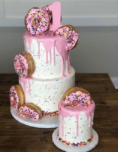 Dessert, Doughnut, Birthday Donuts, Donut Cakes, Donut Birthday Parties, Donut Party