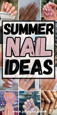 summer nail ideas, summer nails 2024, summer nail inspo, summer beach nails, vacation nails