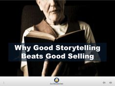 Why Good Storytelling Beats Good Selling by Sales Benchmark Index on Jul 08, 2013 via Slideshare Inspiration, Infographics, Knowledge, Book Sale, Index, Leader, Content, Infographic, Benchmark
