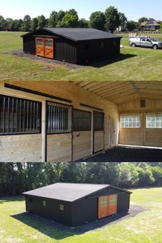 black modular barn Modern Barn, Black Barn
