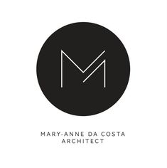 the logo for mary - anne da costa's architet, which is featured in