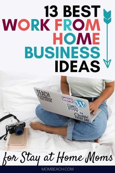 These top work from home business ideas are great for stay at home moms. Start your own online business today and work from home in your PJs. Remote work is easier and less time consuming then commuting to an onsite job. Work from home now! #workfromhome #onlinebusiness #remotejobs #remotebusiness #stayathomemomjobs #onlinejobsfromhome Inspiration, Work From Home Tips, Work From Home Business, Legitimate Work From Home, Online Work From Home, Home Jobs