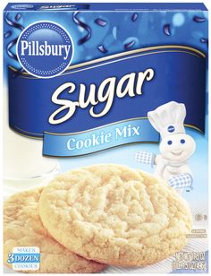 Cookie Dough, Sugar Cookie Dough Mix, Pillsbury Halloween Cookies