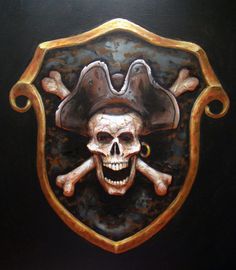 Pirate Signs, Blackbeard, Pirate Wench, Skull And Crossbones