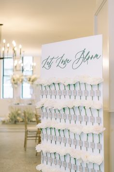a sign that says let the bride and groom know what they are going to do