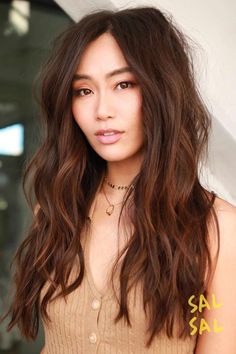 Long Haircuts With Layers For Every Type Of Texture ★ Long Layered Brown Hair Hair Styles, Dark Hair, Long Hair Styles, New Hair, Hair Inspiration, Hair Looks, Haircut And Color, Hair Cuts
