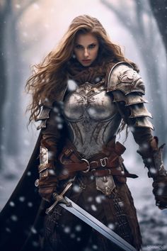 Female Knight, Female Characters, Female Armor, Warrior Girl, Fantasy Girl, Female Fighter, Fantasy Female Warrior, Female Art, Fantasy Women