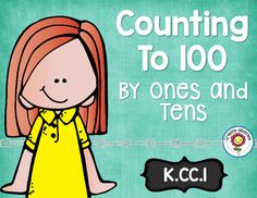 Here's a set of kindergarten math tasks and exit tickets on counting to 100 by ones and tens. Counting Cardinality, Math Tasks, Math Help, Skip Counting, Counting