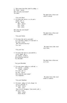 Detailed Lesson Plan for English (Language) Grade 6