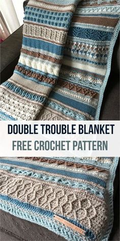 Crochet Stitches, Crochet Blanket Patterns