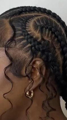 Cornrows, Box Braids, Braided Hairstyles, Four Braids Cornrow, Braided Cornrow Hairstyles, Cornrows Braids For Black Women, Box Braids Styling, Box Braids Hairstyles For Black Women, Box Braids Hairstyles