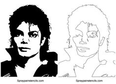 Michael Jackson, Michael Jackson Drawings, Michael Jackson Painting, Michael Jackson Art, Michael Jackson Silhouette, Cool Stencils, Pop Art, Jackson's Art, Stencils
