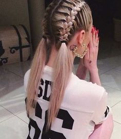 Quick Braided Hairstyle , Sporty - Cute Braids
