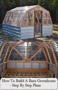 how to build a barn greenhouse step by step plans