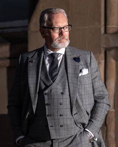 A man of substance and style @sartorial_scotland #StyleShoot #DapperGent #MenWithStyle #SartorialScotland #SartorialShoot… Lady, Suits, Suit Jacket, Suit, Dapper