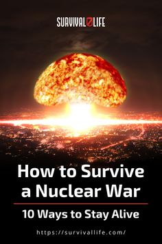 While a nuclear war would be catastrophic, it is not an unstoppable force. Read on to learn how to survive a nuclear war! Nuclear War, Nuclear Bomb, Emergency Radio, Disasters, Nuclear