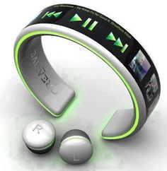 amazing wrist player an micro ear phone gadget by creative electronics ... Apps, Hifi, Bluetooth