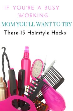 If you are a busy working mom with no a lot time then there quick and easy hairstyle will help you out and get your out of the door.  Quick easy and still very cute for work. Diy, Easy Hairstyle, Diy Hair Hacks, Hacks Every Girl Should Know, Hair Hacks, Easy Everyday Hairstyles, Mom Hair, Mom Hairstyles, Hairstyles For Thin Hair