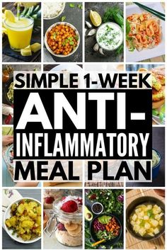 7-Day Anti-Inflammatory Diet for Beginners | Looking for an anti-inflammatory meal plan to help boost your immune system, keep your autoimmune disease under control, and aid in weight loss? We��ve put together a 7-day meal plan for beginners, complete with