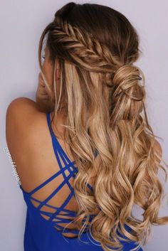 40 Super Stylish Braided Hairstyles For Every Type Of Occasion Fishtail Braid Hairstyles, Fishtail Hairstyles, Hairstyles Haircuts