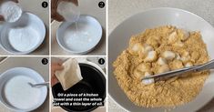 instructions for making homemade marshmallows in a bowl