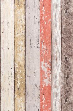 <span><b>Roll Width</b><br>Old Planks</span> Novelty Wallpaper, Wood Effect Wallpaper, Shabby Chic Colors, Look Wallpaper, Shabby Chic Stil, Feature Wallpaper, Wooden Beams, Wood Stone