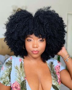 80 Simple & Easy Natural Hairstyles For Black Women Short Hair Styles, Long Hair Styles, Cortes De Cabello Corto, Peinados, Curly Bob Hairstyles
