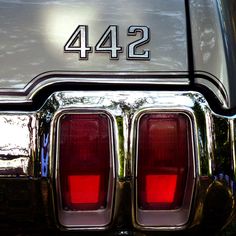 Oldsmobile 442 (c. 1966) Tattoos, Car Car, Car Lights