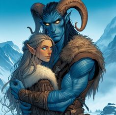 ice planet barbarians type couple (ai) #iceplanetbarbarians Fandom, Supernatural, Fantasy, Alien Concept