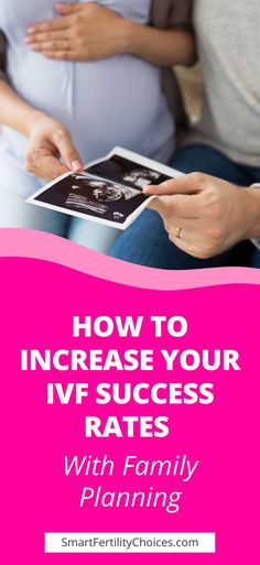 two pregnant women sitting on a couch with the text how to increase your ivf success rate