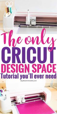 the only cricut design space you'll ever need
