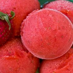 Spring Dessert Recipe: Strawberry and Honey Sorbet  Recipes from The Kitchn Sandwiches
