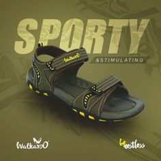 Celebrate every step you make! Explore the bold and dynamic sandals from Walkaroo!  #Walkaroo #BeRestless #WC4327 Sporty, Ps, Sport Sandals, Sandles
