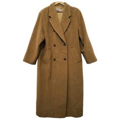 MARELLA \N CAMEL WOOL COAT. #marella #cloth Trench Coat, How To Wear